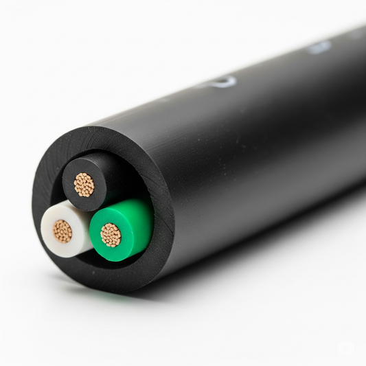 Cable encauchetado 3x12Awg 600V 90° Conalcables